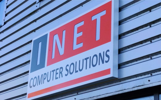 Fret Cut Light Box with Vinyl Graphics - Inet Computer Solutions