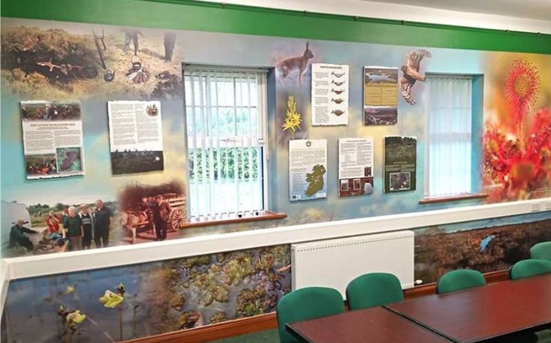 Printed Wall Graphics with Raised Panels