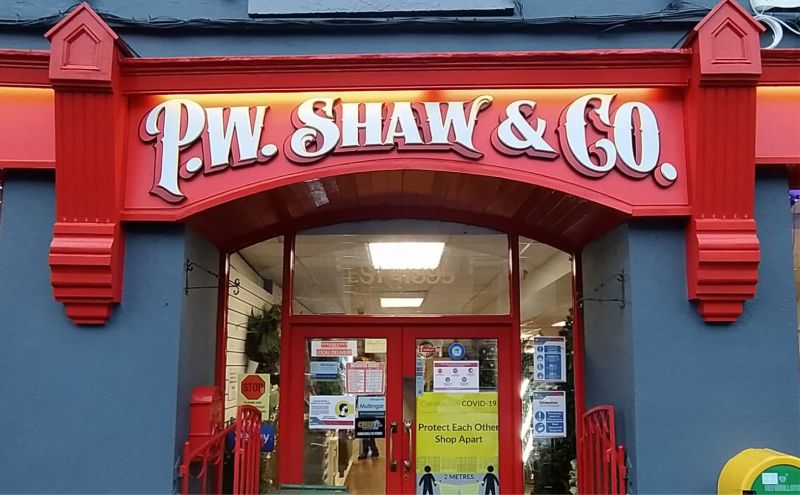 Layered Raised Letters with Gilded Bevel & Print and Cut Graphics - Shaw’s Hardware